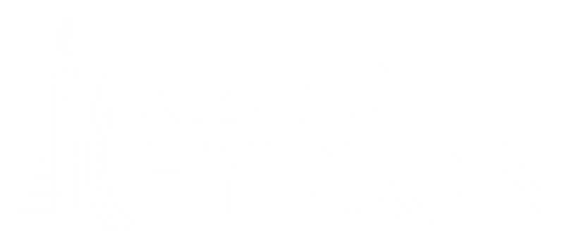 Grupo Hydron – Logo Blanco Mobile